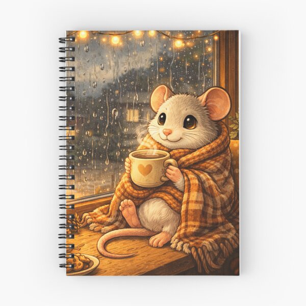 Item preview, Cozy Rat  – Cute Rat – Fall Cozy Vibes designed and sold by AureliasDesignStudio.