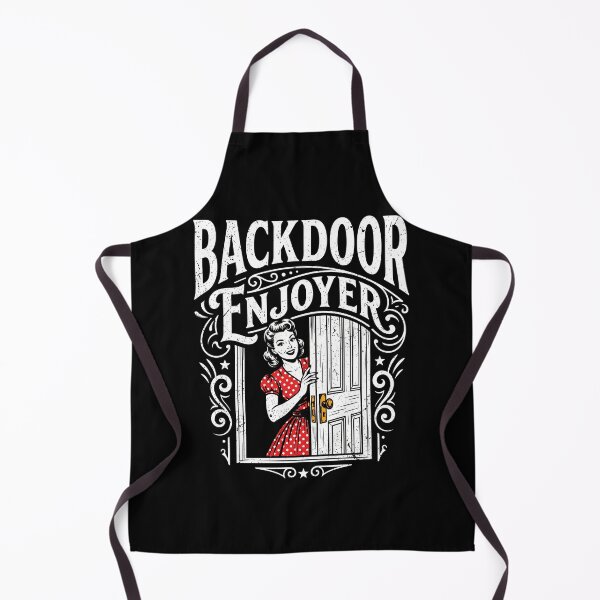 Item preview, Backdoor Enjoyer Retro Housewife Dark Humor designed and sold by ArcaneArtistry.