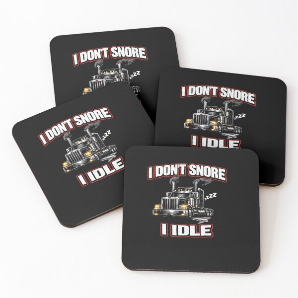 Item preview, I Don't Snore I Idle Truck Driver Funny Shirt Trucker Humor Gift designed and sold by Timeless Junction.
