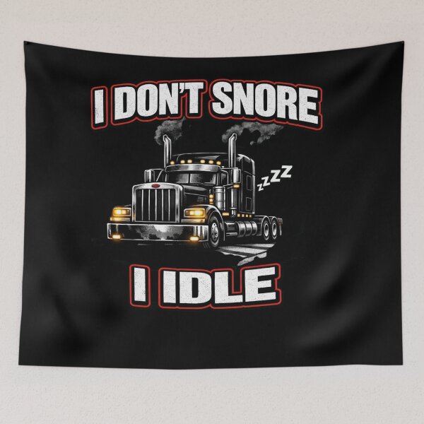 Item preview, I Don't Snore I Idle Truck Driver Funny Shirt Trucker Humor Gift designed and sold by Timeless Junction.