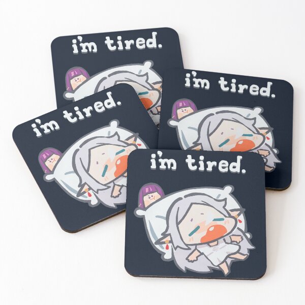 Item preview, I'm Tired Cute designed and sold by Rozenta.