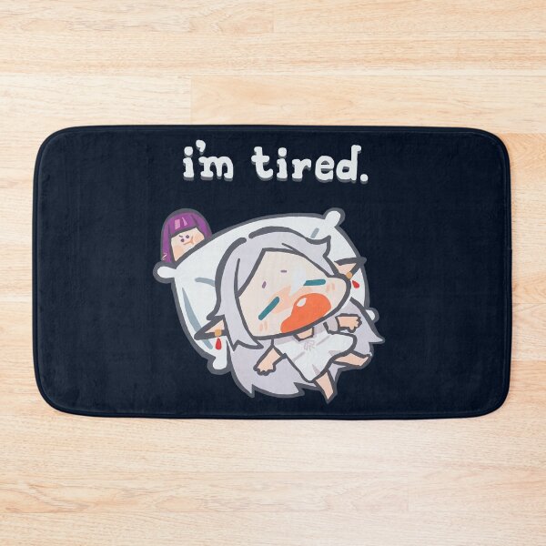 Item preview, I'm Tired Cute designed and sold by Rozenta.