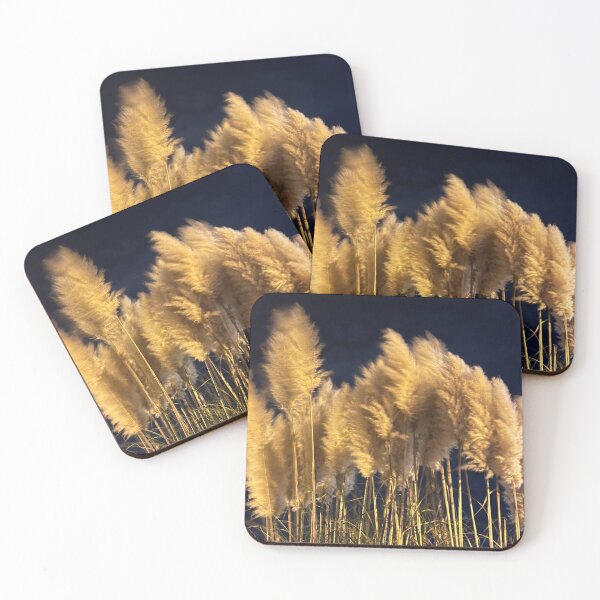 Item preview, Silent Beige Grass in the Dark designed and sold by alionakaluta.