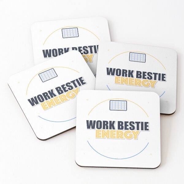 Item preview, Work Bestie Energy designed and sold by IllumeInk.