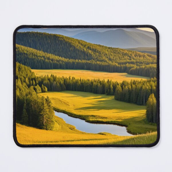 Item preview, Bieszczady Mountains Landscape – Golden Valley Sunrise Poland designed and sold by LONE SPIRIT CO..