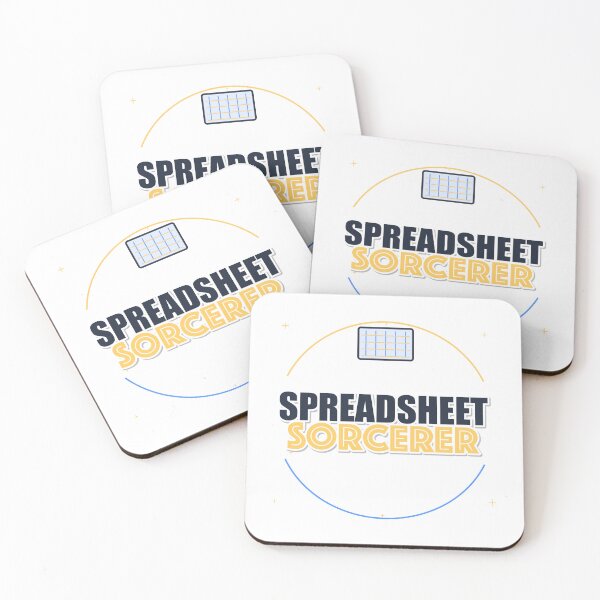 Item preview, Spreadsheet Sorcerer designed and sold by IllumeInk.