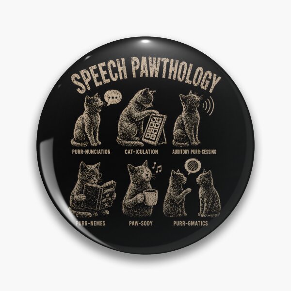 Item preview, Speech Pathology Cat Gift – Funny SLP Shirt, Speech Therapist Gift Idea designed and sold by THREE LITTLE BEANS.