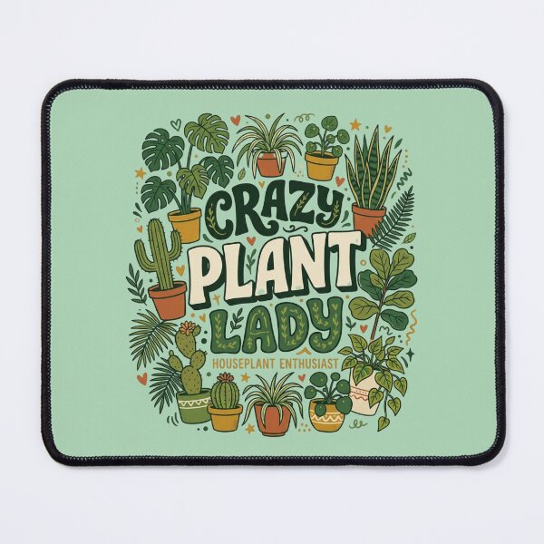 Item preview, Crazy Plant Lady – Funny Plant Lover Gift, Plant Mom Humor designed and sold by Im-Ara.