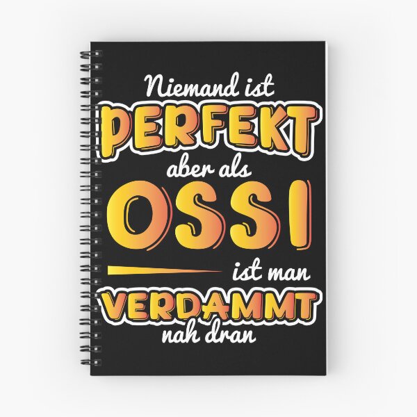 Item preview, East Germany Funny Quote Ossi Humor Gift Ossi DDR designed and sold by Lenny Stahl.
