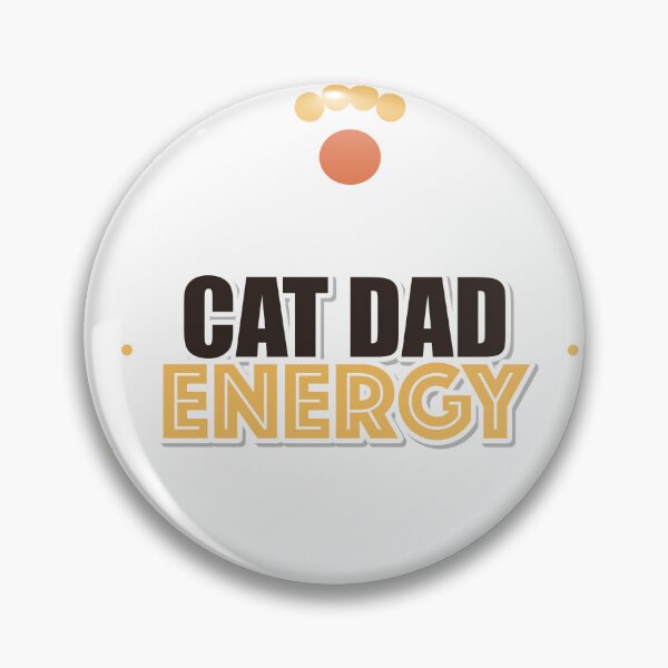 Item preview, Cat Dad Energy designed and sold by IllumeInk.