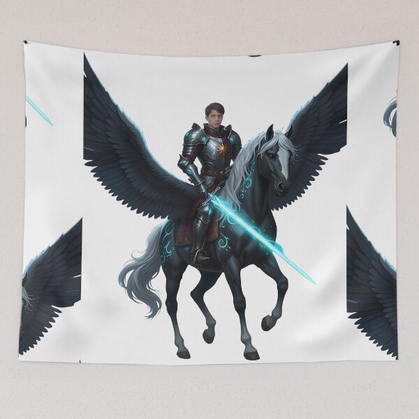 Item preview, Magick knight on Pegasus  designed and sold by Nalimkibard.