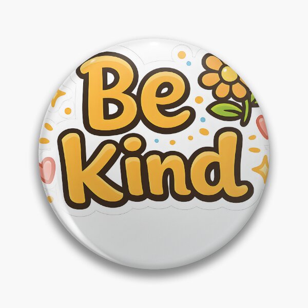Item preview, Be Kind Retro Flower – Cute Positive Message designed and sold by jahiggin.