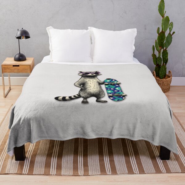 Item preview, Skateboarding Raccoon designed and sold by Aise06.