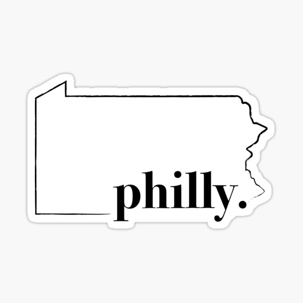 Item preview, Philly - Pennsylvania Map designed and sold by dopelope.