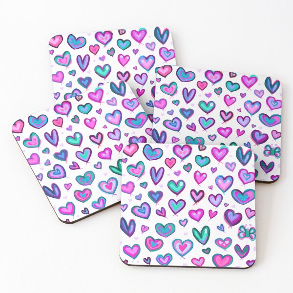 Item preview, Hearts pattern designed and sold by uunaa.