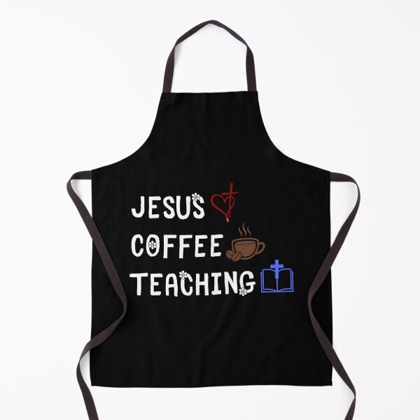 Aperçu de l'œuvre Enseignement du café de Jésus – Enseignant chrétien, don d'enseignant basé sur la foi, enseignement religieux créée et vendue par Im-Ara.