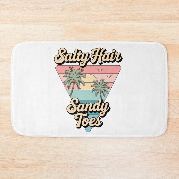 Item preview, Salty Hair Sandy Toes Vintage Beach - Retro Summer Coastal Design designed and sold by KymeraStudio25.