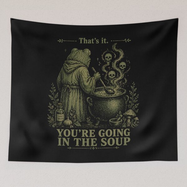 Item preview, That's It. You're Going in the Soup T-shirt, Funny Weirdcore Shirt, Meme Shirt, Sarcastic  designed and sold by THREE LITTLE BEANS.