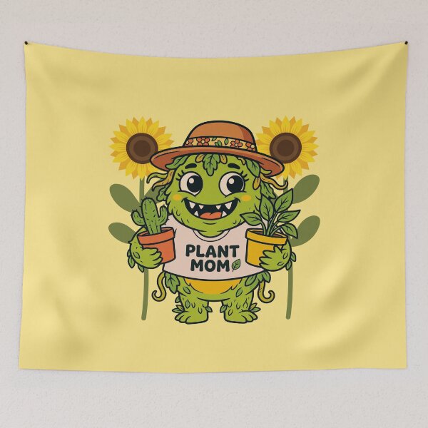 Item preview, Crazy Monster Plant Mom – Funny Gift for Plant Lovers Great Mother’s Day idea designed and sold by Im-Ara.