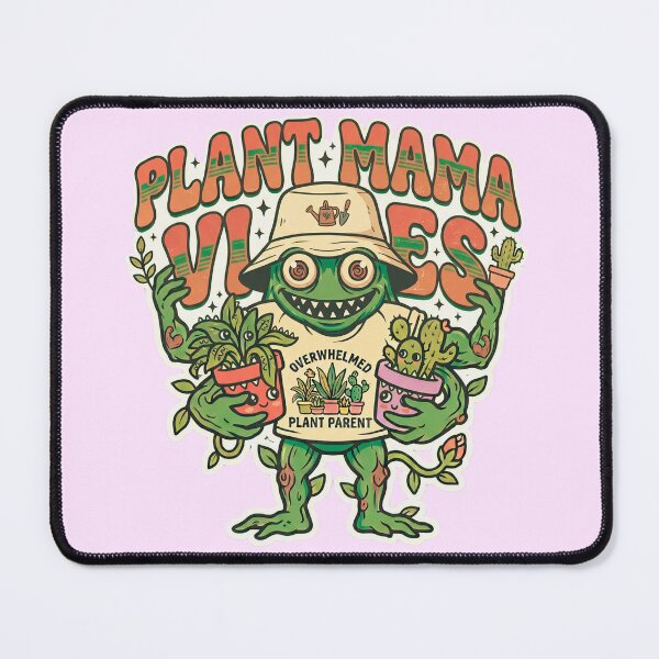 Item preview, Crazy Plant Mama Vibe – Monster Plant Lover Gardening Mom Mothers Day designed and sold by Im-Ara.