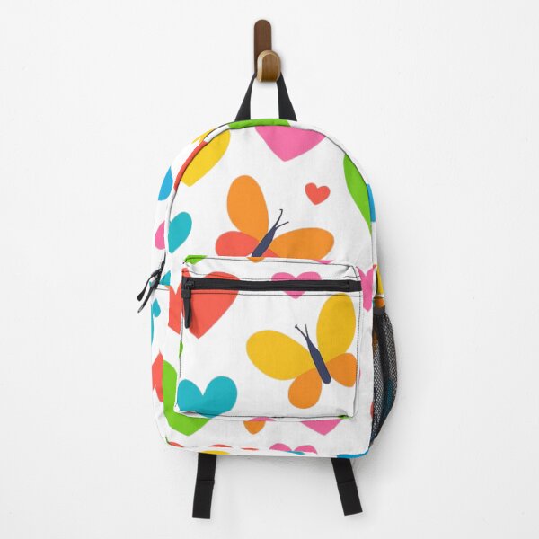 Item preview, Heart and butterfly pattern designed and sold by uunaa.