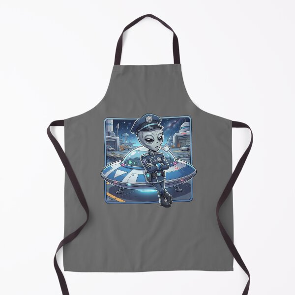 Item preview, Galactic Alien Police Officer Patrol Duty designed and sold by Sunkhung.