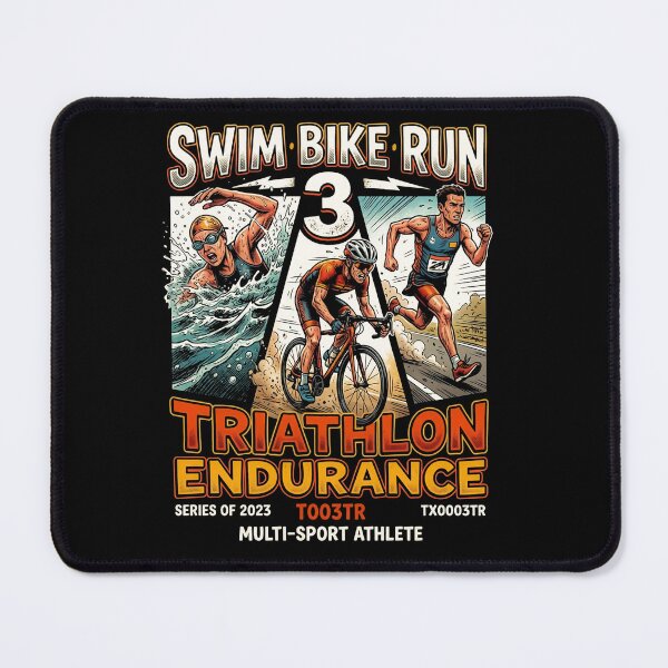 Item preview, Swim Bike Run Triathlon Endurance 2023 Multi-Sport Athlete Comic designed and sold by graphixpolash.