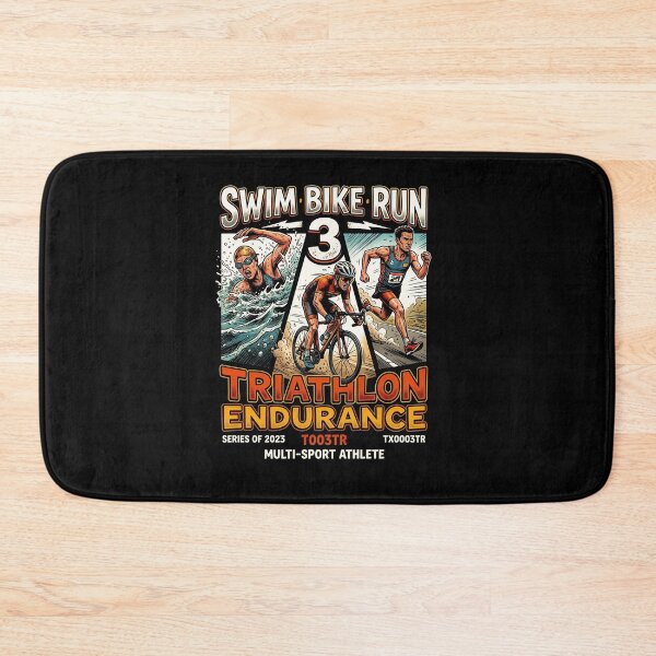 Item preview, Swim Bike Run Triathlon Endurance 2023 Multi-Sport Athlete Comic designed and sold by graphixpolash.