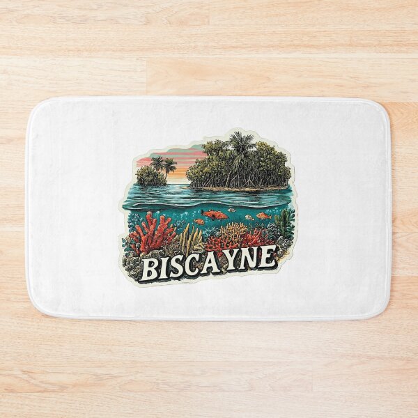 Item preview, Biscayne National Park Florida Coral Reef Mangrove Underwater Sticker designed and sold by Blurbean.