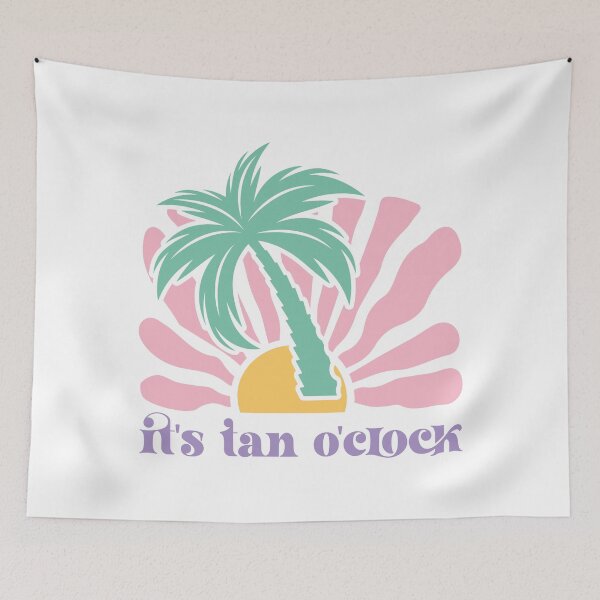 Item preview, Feeling Tropical Minimalist Summer - Retro Boho Beach Typography Design designed and sold by KymeraStudio25.