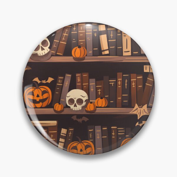 Item preview, Ghosts and Skulls On Bookshelf designed and sold by xiao xuans.