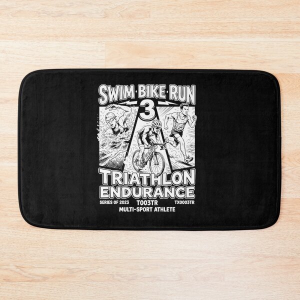 Item preview,  Swim Bike Run Triathlon Endurance 2023 Multi-Sport Athlete Comic Graphic designed and sold by graphixpolash.