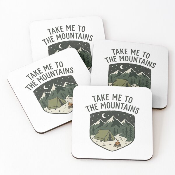 Item preview, Take Me To The Mountains Camping Adventure T-Shirt | Nature Lover Hiking Graphic Tee designed and sold by Sarvionstudio.