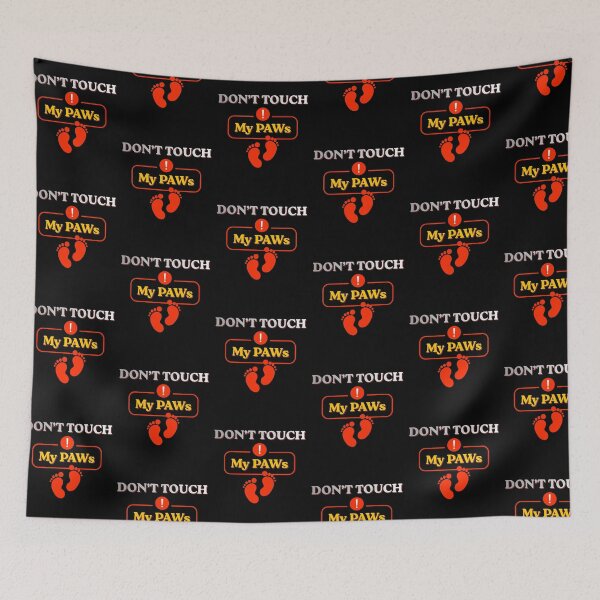 Item preview, Introvert Humor Not Paws Still Don’t Touch Design designed and sold by Im-Ara.