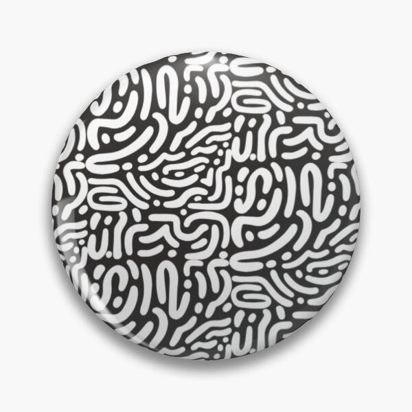 Item preview, Abstract Mono Doodle Pattern designed and sold by Sacha's Artistry.