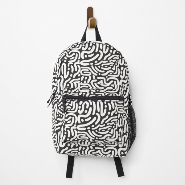 Item preview, Abstract Mono Doodle Pattern designed and sold by Sacha's Artistry.