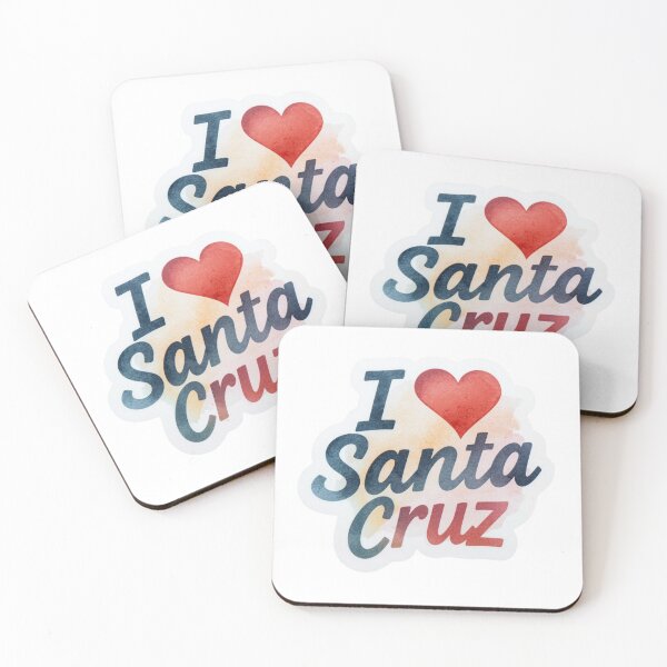 Item preview, I Love Santa Cruz  designed and sold by PamLeeDesign.