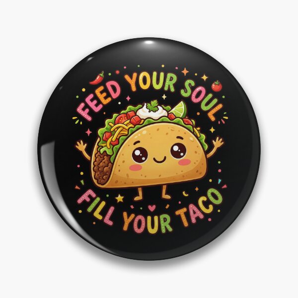 Item preview, Funny Taco Feed Your Soul Fill Your Taco Cute Food Lover designed and sold by Im-Ara.