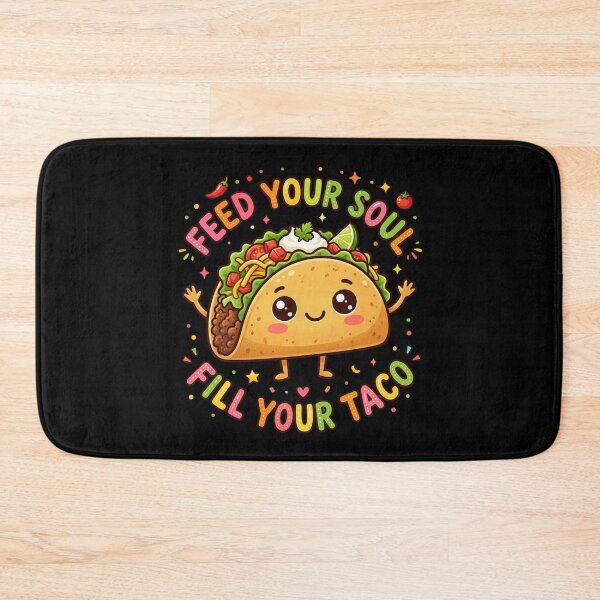 Item preview, Funny Taco Feed Your Soul Fill Your Taco Cute Food Lover designed and sold by Im-Ara.