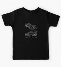 1989 Superhero Car Patent Design Kids Tee