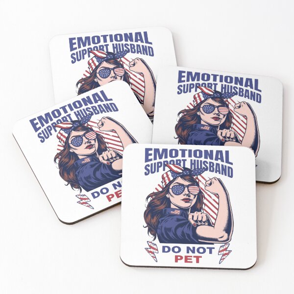 Item preview, Emotional Support Husband Do Not Pet Chaos Goblin Energy designed and sold by SkeletonsDanger.