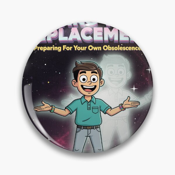 Item preview, Meeting Your Replacement - Retro VHS Parody designed and sold by PictorialWhimsy.