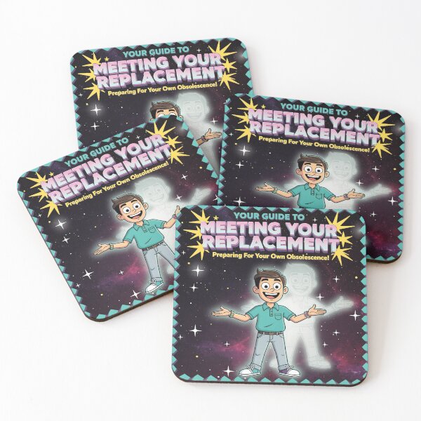 Item preview, Meeting Your Replacement - Retro VHS Parody designed and sold by PictorialWhimsy.