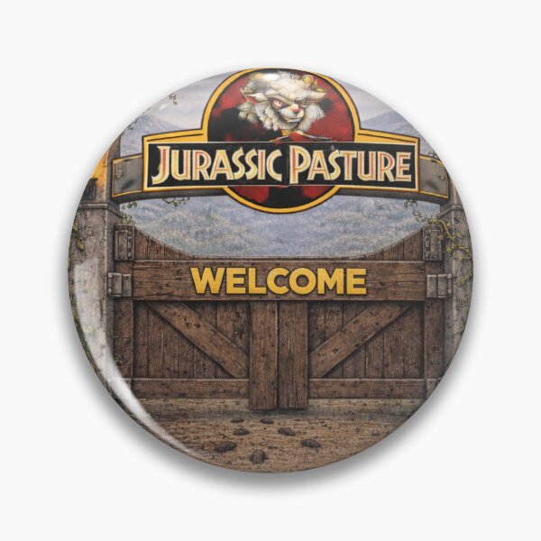 Item preview, Jurassic Pasture Gate - Welcome to the Woold designed and sold by Thpoar.