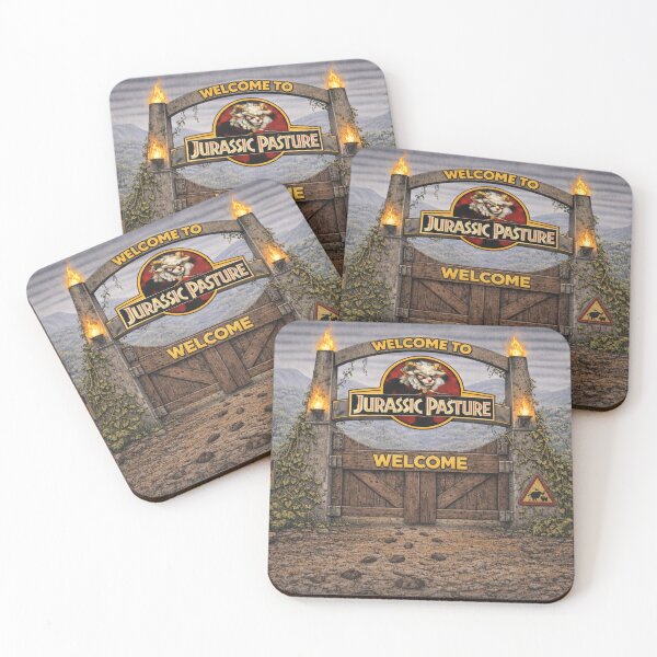 Item preview, Jurassic Pasture Gate - Welcome to the Woold designed and sold by Thpoar.
