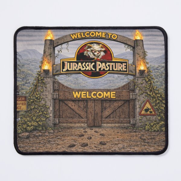 Item preview, Jurassic Pasture Gate - Welcome to the Woold designed and sold by Thpoar.