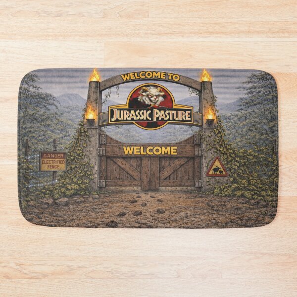 Item preview, Jurassic Pasture Gate - Welcome to the Woold designed and sold by Thpoar.