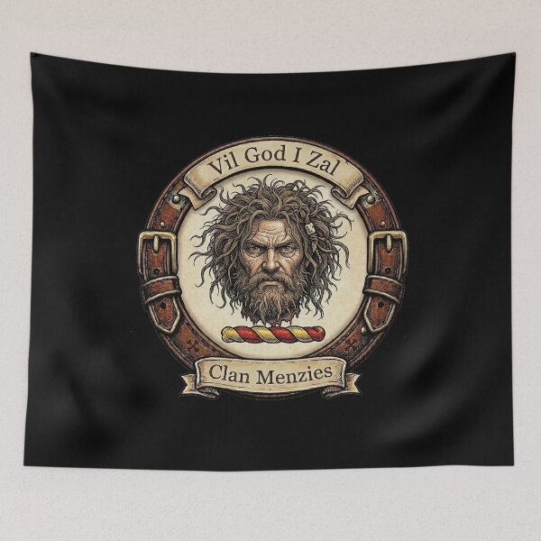 Item preview, Clan Menzies Crest designed and sold by BagTown Clans.