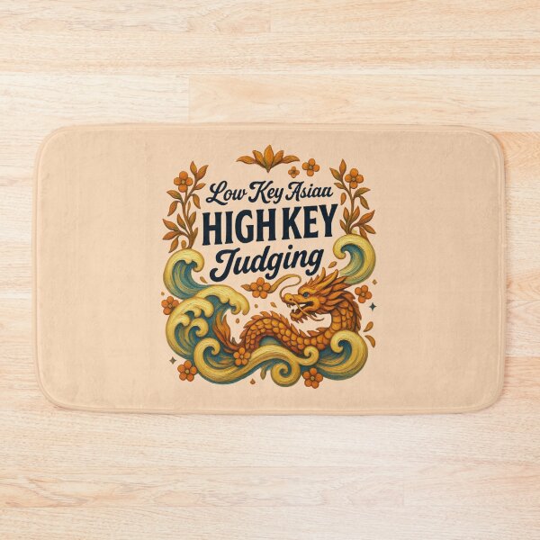 Item preview, Low Key Asian High Key Judging Funny Asian Pacific Heritage Month AAPI designed and sold by Im-Ara.