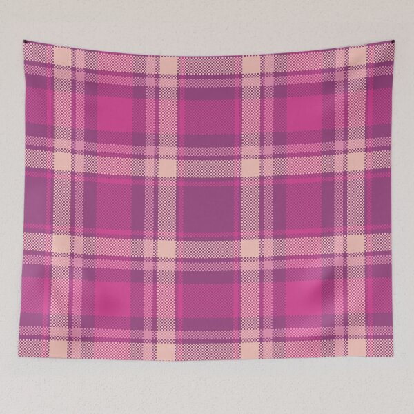 Item preview, Pink Magenta Tartan Plaid Seamless Pattern designed and sold by PowerAntShop.